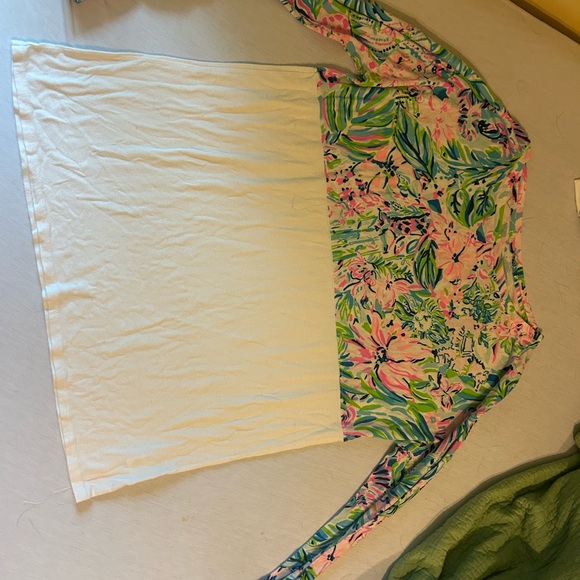 Lilly Pulitzer Tops - Lilly Pulitzer Multicolor Floral Long Sleeve Top